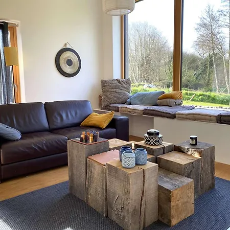 Neuve En Bois Avec Wifi Et Jardin, A Proximite De La De Trestraou, - Fr-1-368-353 Holiday home Perros-Guirec